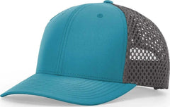 Richardson 835 Tilikum Caps - Blue Teal Charcoal - Teal Dark Gray / OSFM