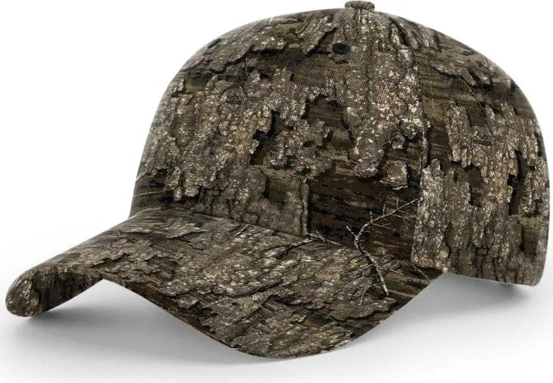 Richardson 843 Casual Twill Camo Strapback Caps - Realtree Timber - Realtree / OSFM