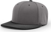 Richardson PTS20 Pulse R-Flex Caps - Charcoal Black - Dark Gray Black / XS-SM