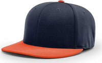 Richardson PTS20 Pulse R-Flex Caps - Navy Orange - Navy Orange / XS-SM