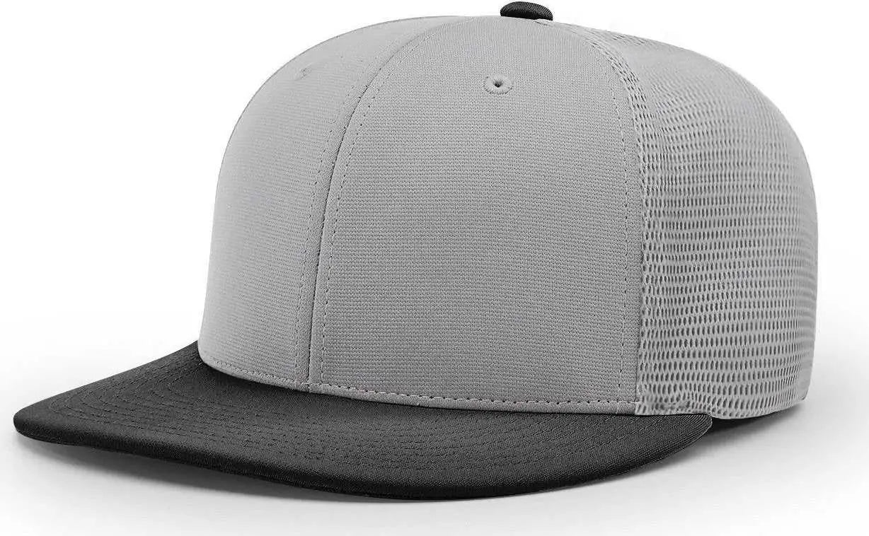 Richardson PTS20M Pulse/Mesh Back Caps - Gray Black - Gray Black / XS-SM