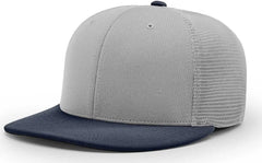 Richardson PTS20M Pulse/Mesh Back Caps - Gray Navy - Gray Navy / XS-SM