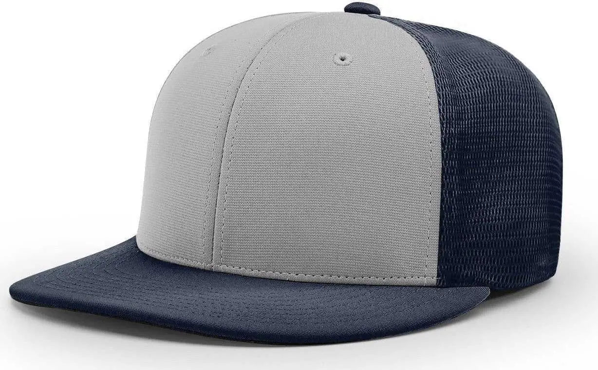 Richardson PTS20M Pulse/Mesh Back Caps - Gray Navy Alt - Gray Navy / XS-SM