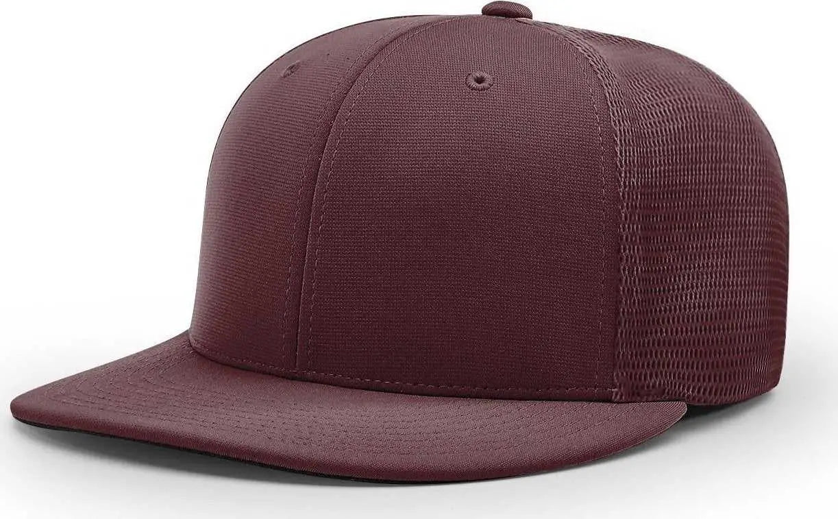 Richardson PTS20M Pulse/Mesh Back Caps - Maroon - Maroon / XS-SM