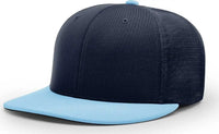 Richardson PTS20M Pulse/Mesh Back Caps - Navy Columbia Blue - Navy Columbia Blue / XS-SM