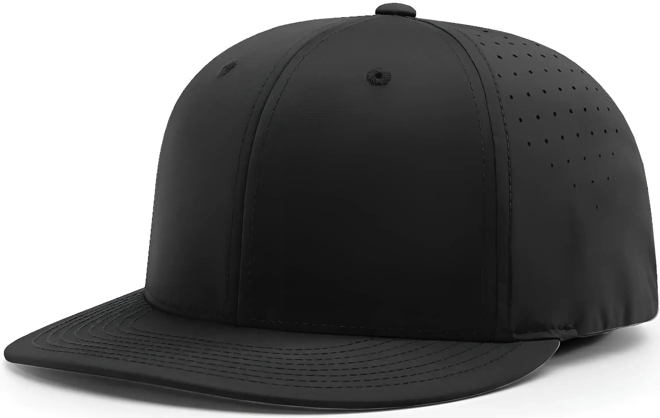 Richardson PTS30 Lite R-Flex Caps - Black - Black / XS-SM