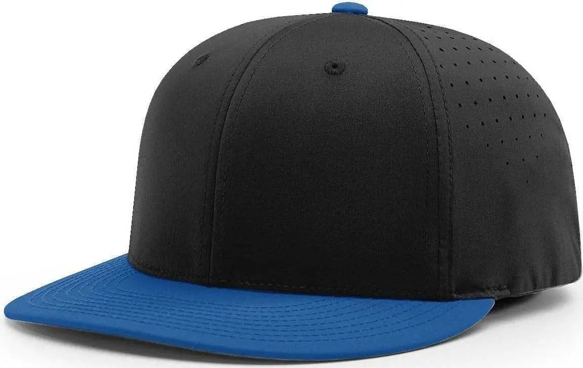 Richardson PTS30 Lite R-Flex Caps - Black Royal - Black Royal / XS-SM