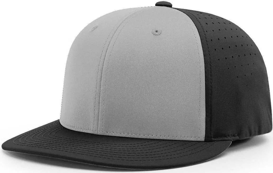 Richardson PTS30 Lite R-Flex Caps - Gray Black Alt - Gray Black / XS-SM