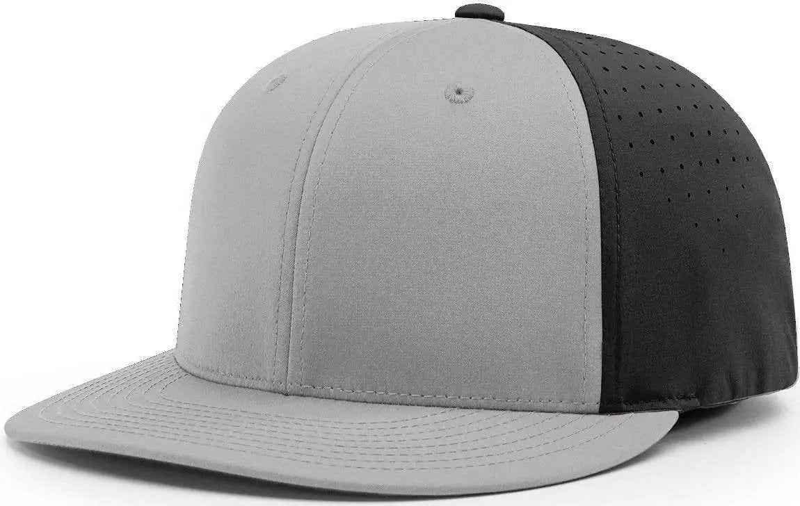 Richardson PTS30 Lite R-Flex Caps - Gray Black Spt - Gray Black / XS-SM