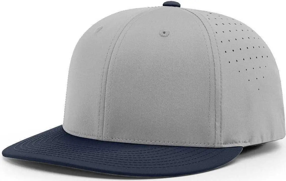 Richardson PTS30 Lite R-Flex Caps - Gray Navy - Gray Navy / XS-SM