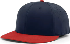 Richardson PTS30 Lite R-Flex Caps - Navy Red - Navy Red / XS-SM