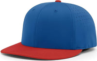 Richardson PTS30 Lite R-Flex Caps - Royal Red - Royal Red / XS-SM