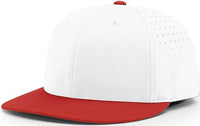 Richardson PTS30 Lite R-Flex Caps - White Red - White Red / XS-SM