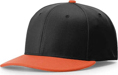 Richardson PTS50 Matrix R-Flex Caps - Black Orange - Black Orange / XS-SM