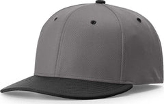 Richardson PTS50 Matrix R-Flex Caps - Charcoal Black - Dark Gray Black / XS-SM