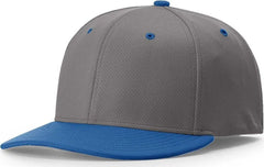 Richardson PTS50 Matrix R-Flex Caps - Charcoal Royal - Dark Gray Royal / XS-SM