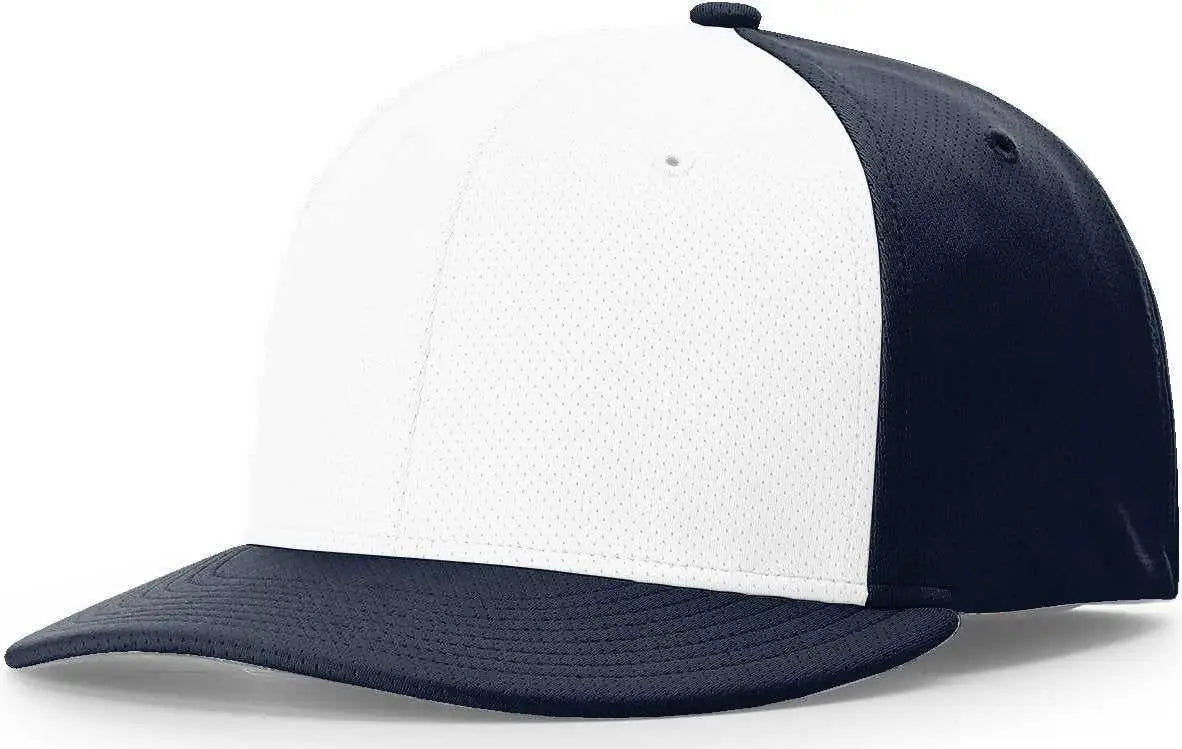 Richardson PTS50 Matrix R-Flex Caps - White Navy Alt - White Navy / XS-SM