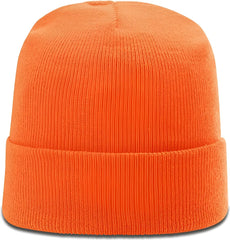 Richardson R18 Solid Beanie with Cuff - Blaze Orange - Blaze / OSFM