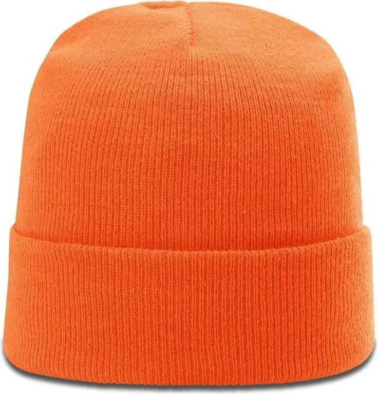 Richardson R18 Solid Beanies with Cuff - Blaze - Blaze / OSFM