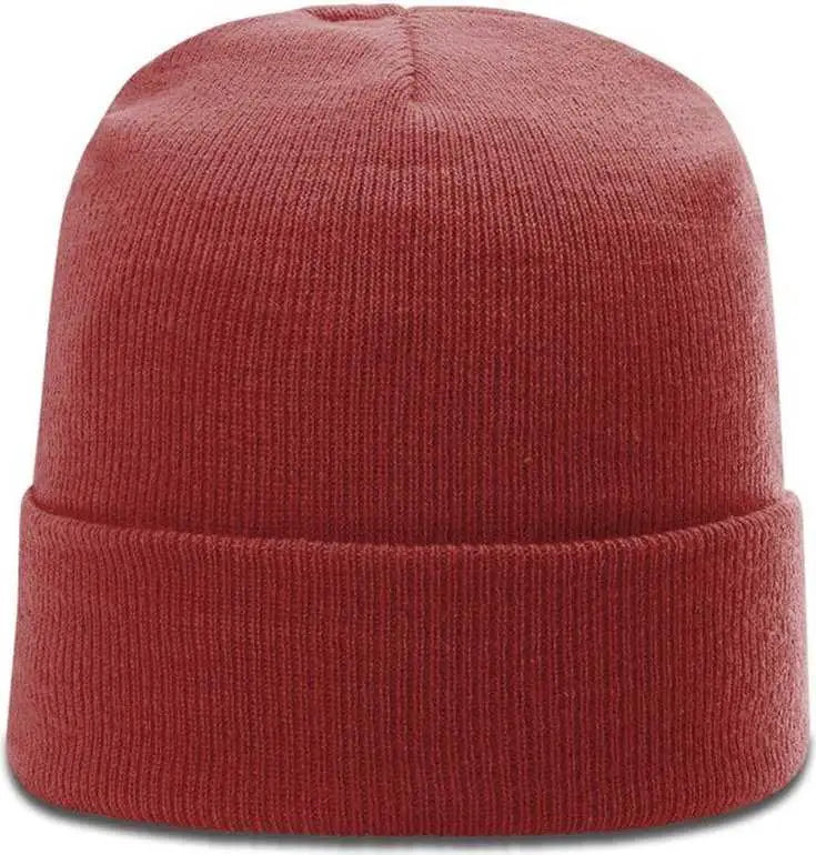 Richardson R18 Solid Beanies with Cuff - Cardinal Black - Cardinal Black / OSFM