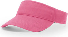 Richardson R45 Garment Washed Visor - Hot Pink - Hot Pink / OSFM