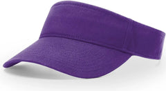 Richardson R45 Garment Washed Visor - Purple - Purple / OSFM