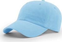 Richardson R55 Garment Washed Twill Caps - Columbia Blue - Columbia Blue / OSFM