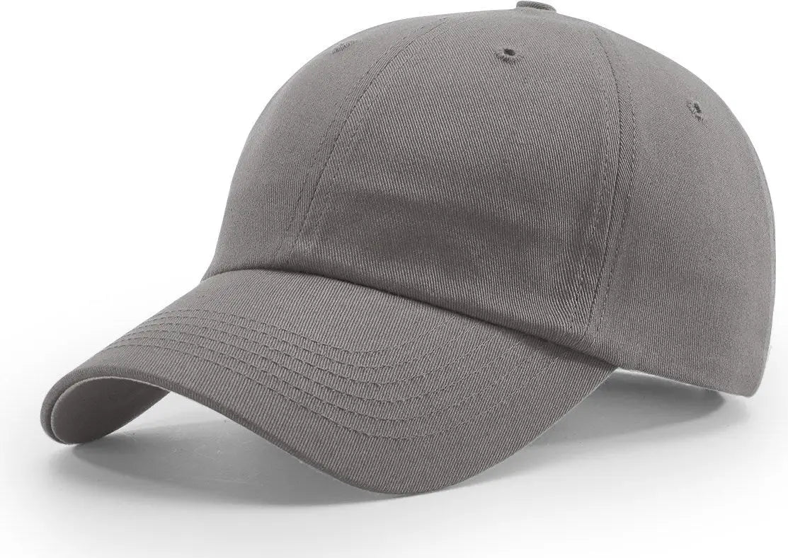 Richardson R65S Relaxed Twill Cap - Charcoal - Dark Gray / OSFM