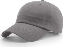 Richardson R65S Relaxed Twill Snapback Caps - Charcoal - Dark Gray / One Size Fits Most