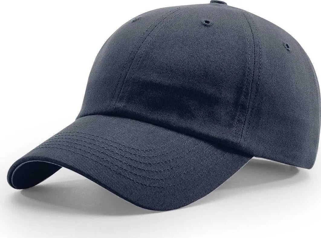 Richardson R65S Relaxed Twill Snapback Caps - Navy - Navy / OSFM