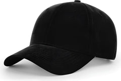 Richardson R75S Casual Twill Cap - Black - Black / OSFM
