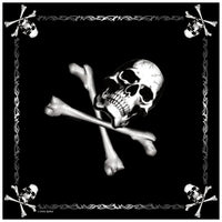 Rothco Skull Jolly Roger Bandana - Black / One Size