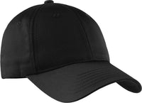 Sport-Tek STC10 Dry Zone Nylon Cap - Black - Black / One Size Fits Most