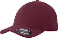 Sport-Tek STC17 Flexfit Performance Solid Cap - Maroon - Maroon / 6 5/8’’ - 7 1/8’’