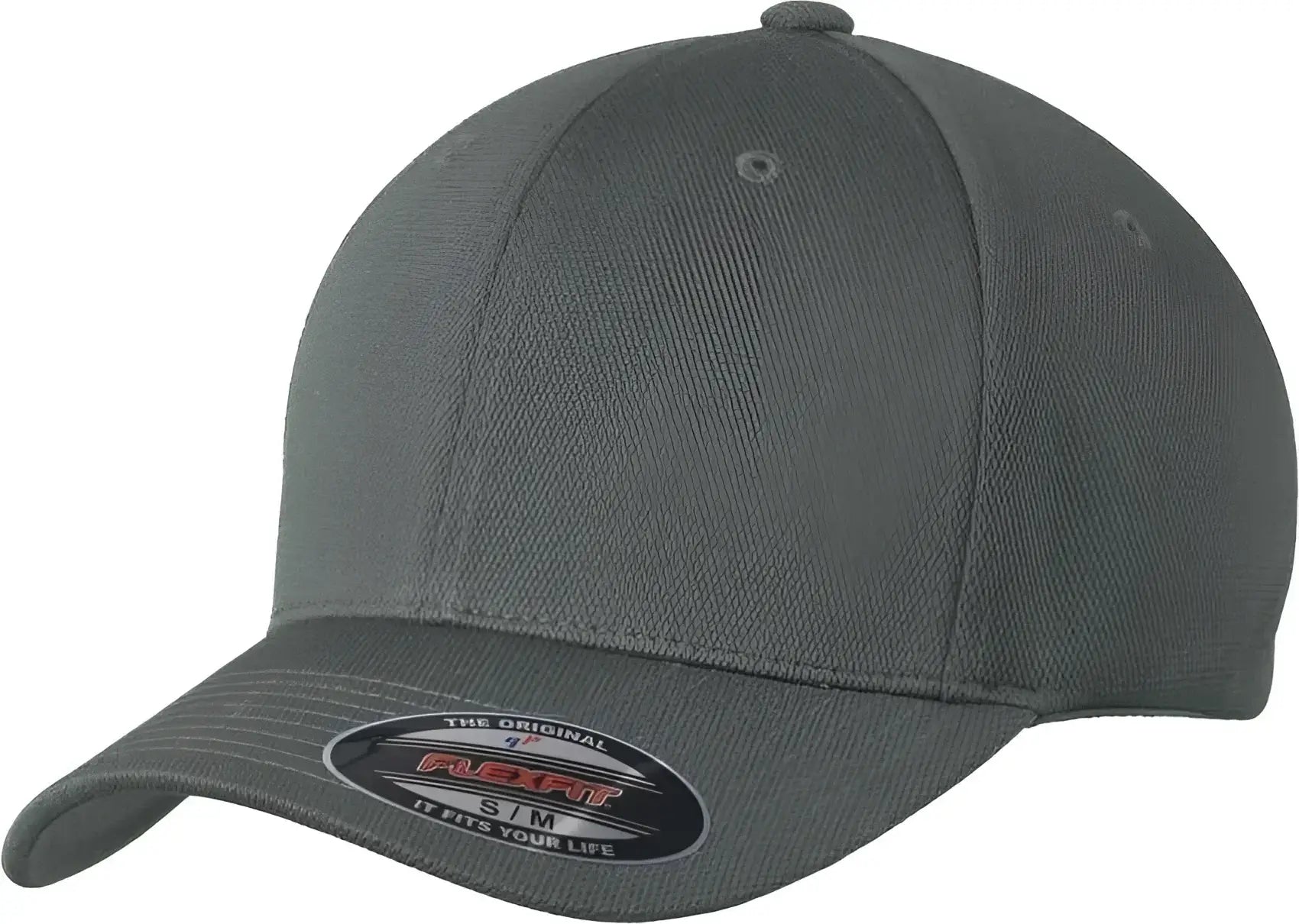 Sport-Tek STC22 Flexfit Cool & Dry Poly Block Mesh Cap - Magnet - Dark Gray / 6 3/4’’ - 7 1/4’’