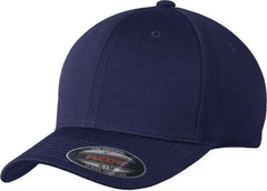 Sport-Tek STC22 Flexfit Cool & Dry Poly Block Mesh Cap - True Navy - Navy / 6 3/4’’ - 7 1/4’’