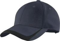 Sport-Tek STC24 Pique Colorblock Cap - Graphite Black - Dark Gray Black / One Size Fits Most