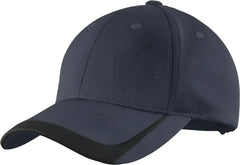 Sport-Tek STC24 Pique Colorblock Cap - Graphite Black - Dark Gray Black / One Size Fits Most