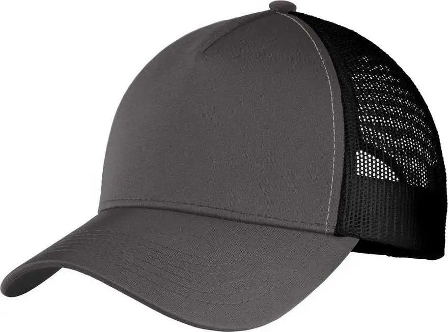 Sport-Tek STC36 PosiCharge Competitor Mesh Back Cap - Iron Gray Black - Dark Gray Black / 6 3/4’’ - 7 1/4’’
