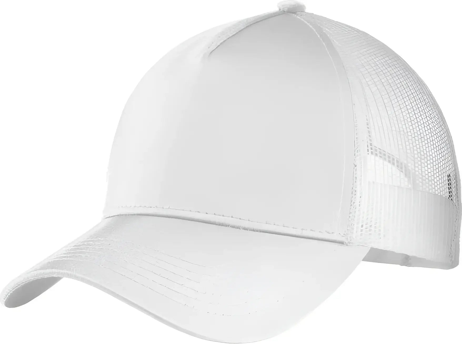 Sport-Tek STC36 PosiCharge Competitor Mesh Back Cap - White White - White / One Size Fits Most