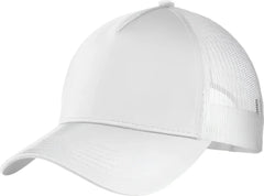 Sport-Tek STC36 PosiCharge Competitor Mesh Back Cap - White White - White / One Size Fits Most