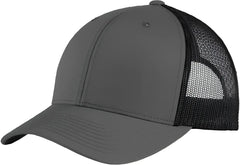 Sport-Tek STC39 Yupoong MultiCam Retro Trucker Cap - Graphite Black - Multi-colored / One Size Fits Most