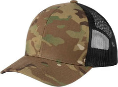 Sport-Tek STC39 Yupoong MultiCam Retro Trucker Cap - Multicam Original - Multi-colored / One Size Fits Most