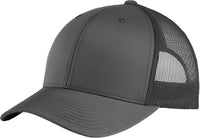 Sport-Tek STC39 Yupoong Retro Trucker Cap - Graphite Graphite - Dark Gray / Adult OSFM