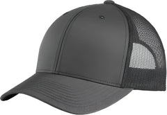 Sport-Tek STC39 Yupoong Retro Trucker Cap - Graphite Graphite - Dark Gray / Adult OSFM