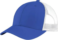 Sport-Tek STC39 Yupoong Retro Trucker Cap - True Royal White - Royal White / One Size Fits Most