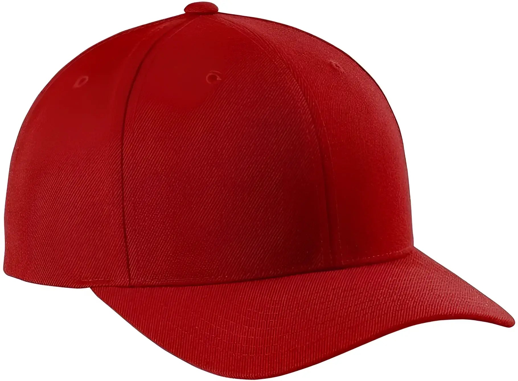 Sport-Tek STC43 Yupoong Curve Bill Snapback Cap - True Red - Red / OSFA