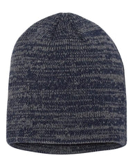 Sportsman SP03 8’’ Marled Beanie - Navy Dark Grey - Navy Dark Gray / One Size Fits Most
