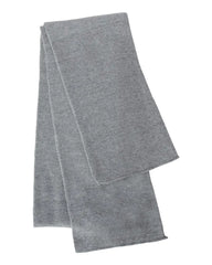 Sportsman SP04 Knit Scarf - Heather Grey - Gray / One Size Fits Most