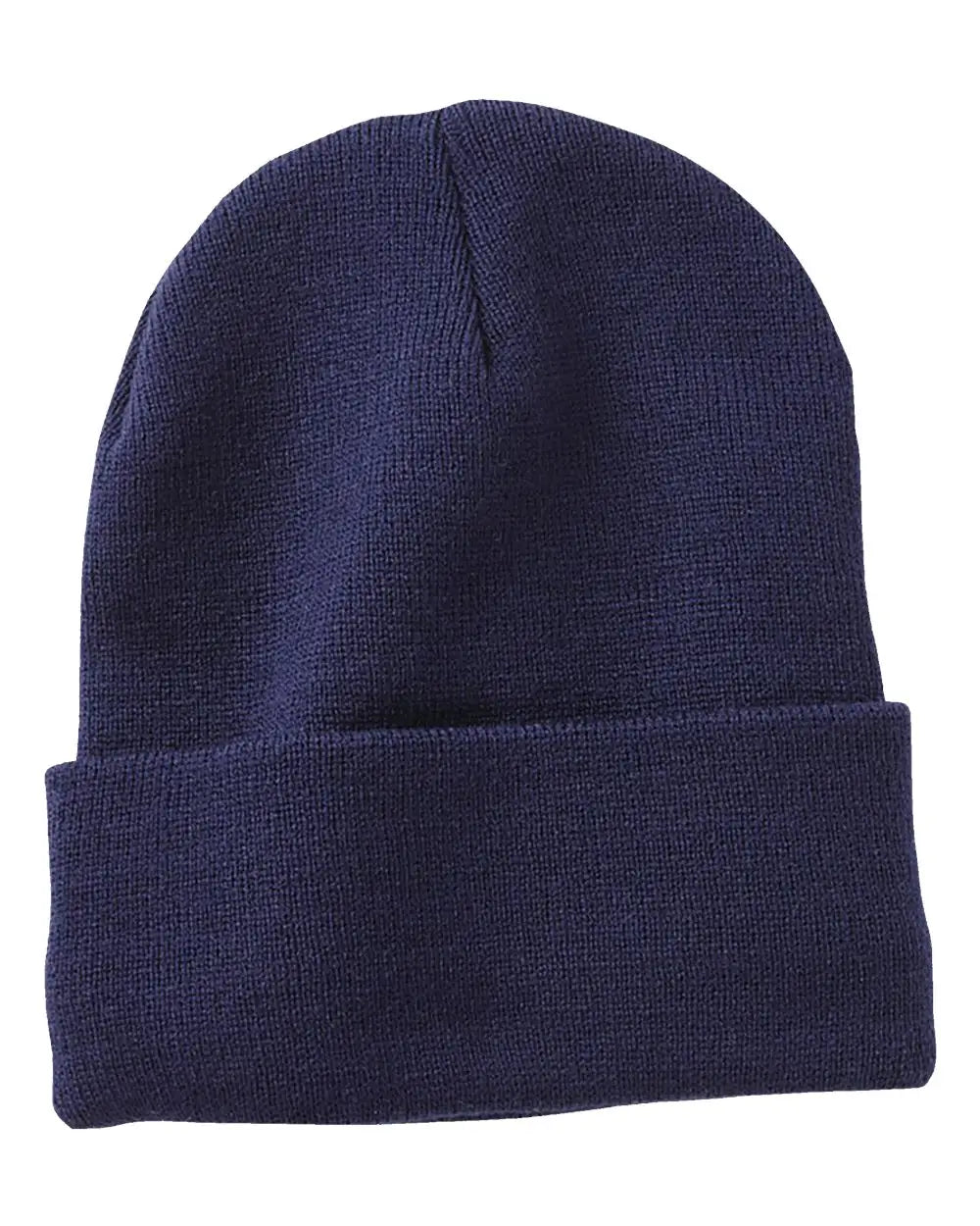 Sportsman SP12FL 12’’ Fleece Lined Cuffed Beanie - Navy - Navy / One Size Fits Most